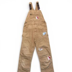 Upcycled Patchwork Carhartt Overalls 30x32